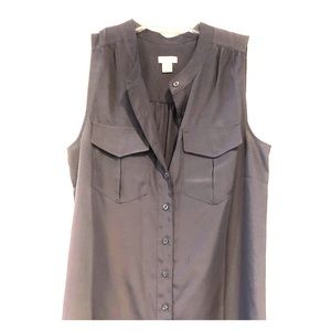 JCrew Sleeveless Blouse